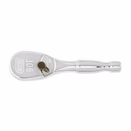 GEARWRENCH 3/8 in. Drive 90-Tooth 4-3/4 in. Stubby Teardrop Ratchet thumbnail 3