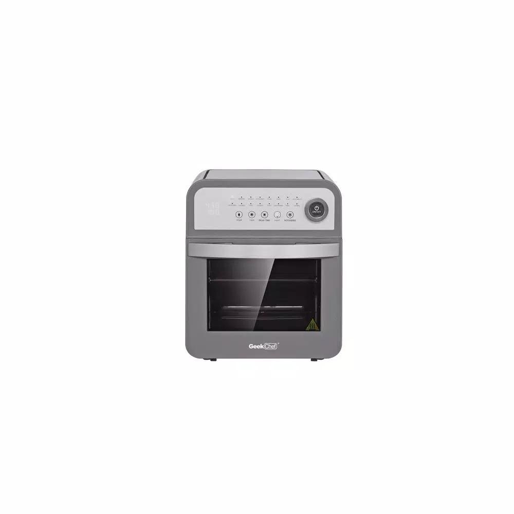 Geek Chef 12 Qt. Air Fryer Oven with Rotisserie, 1600W Multi-Function Countertop Oven with 16 Presets