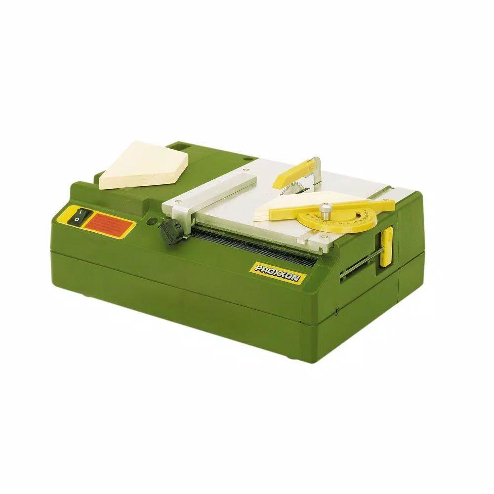 Proxxon KS 115 Benchtop Circular Table Saw for Precision Small Piece Cutting