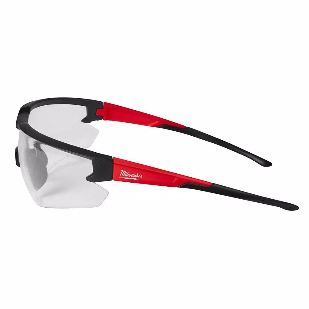 Milwaukee Safety Glasses with Clear and Tinted Lenses, 2-Pack