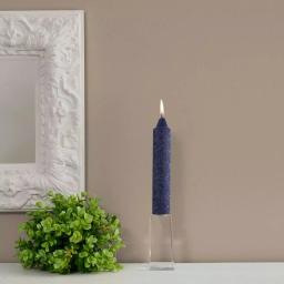 ROOT CANDLES A.I. Root 7 in. Timberline Collenette Abyss Blue Taper Candles, Box of 4 thumbnail 2