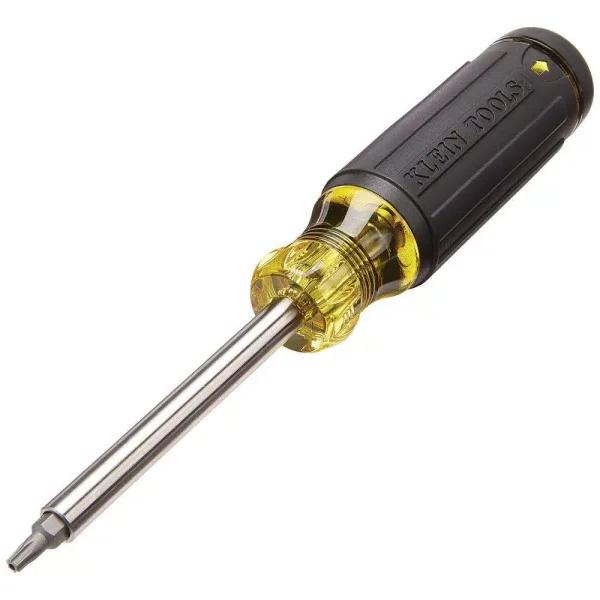 Klein Tools 27-in-1 Multi-Bit Tamperproof Screwdriver with Nut Driver