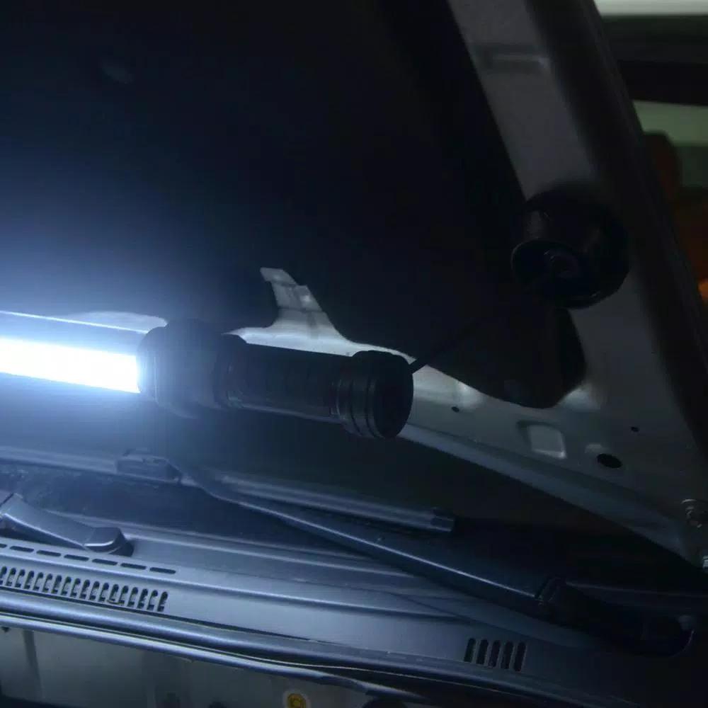 Ultra Performance 120 LED Rechargeable Under Hood Work Light - 250 Lumens Portable Automotive Work Light