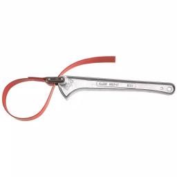 Klein Tools Grip-It Strap Wrench, 1.5 in. to 5 in. Opening, 12 in. Handle thumbnail 1