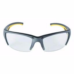 3M Performance Eyewear Safety Glasses, Gray/Yellow Frame, Clear Anti-Fog & Scratch Resistant Lenses (4-Pack) thumbnail 1