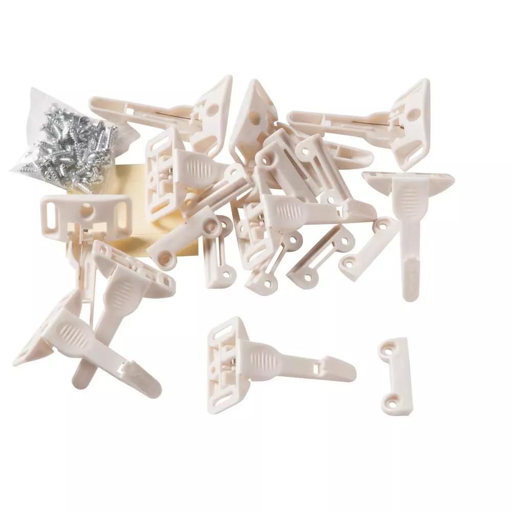 Safety 1st Spring Loaded Cabinet and Drawer Latches, Child Safety Locks (10-Pack)