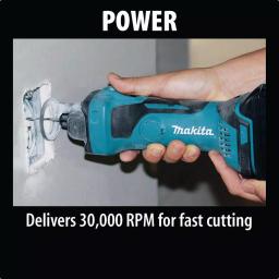 Makita 18V LXT Lithium-Ion Cordless Cut-Out Tool Kit with 5.0 Ah Battery Bonus thumbnail 12