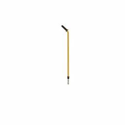 Rubbermaid Quick Connect Ergo Adjustable Aluminum Mop Handle, 48-72 in., Yellow thumbnail 2