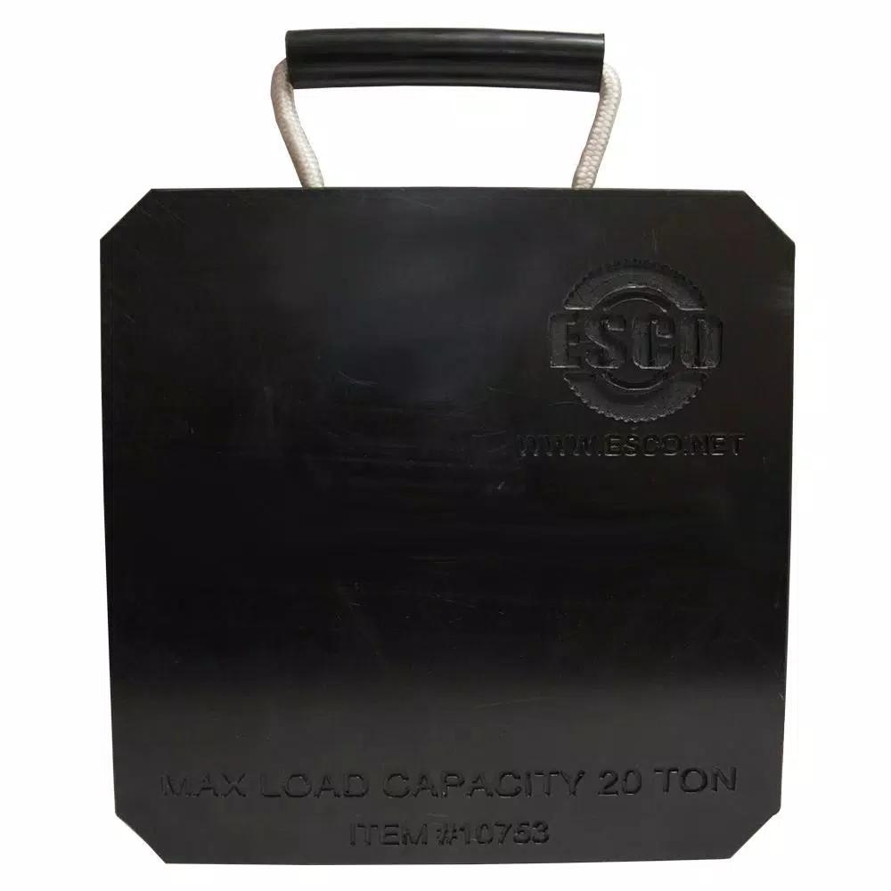 ESCO 20-Ton Jack Support Cribbing Plate, 12 in. x 12 in.