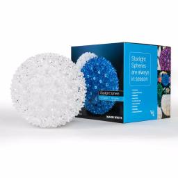 Wintergreen Lighting 7.5 in. 120-Light LED Warm White Decorative Starlight Sphere thumbnail 4