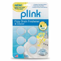 Plink Fizzy Drain Freshener and Cleaner, Lemon Scent, 6-Count thumbnail 1