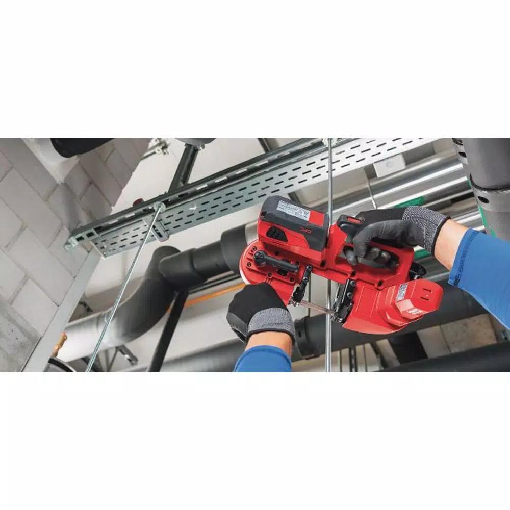 Hilti 22V SB 4 Cordless Band Saw Kit with Two 4.0 Ah Batteries, Charger, and Bag
