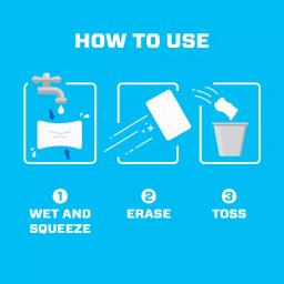 Mr. Clean Magic Eraser Thin Cleaning Sheets, Disposable Scouring Sponge, 16 Count thumbnail 5