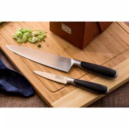 Chicago Cutlery Belden 15-Piece Knife Set with Cherry Wood Block thumbnail 6
