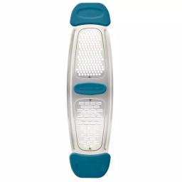 Rachael Ray Marine Blue Stainless Steel Multi-Grater with Silicone Handles thumbnail 3