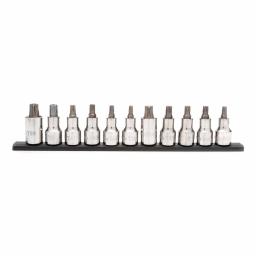 Husky 1/2 in. Drive Torx and Tamper-Proof Torx Bit Socket Set, 11-Piece thumbnail 2