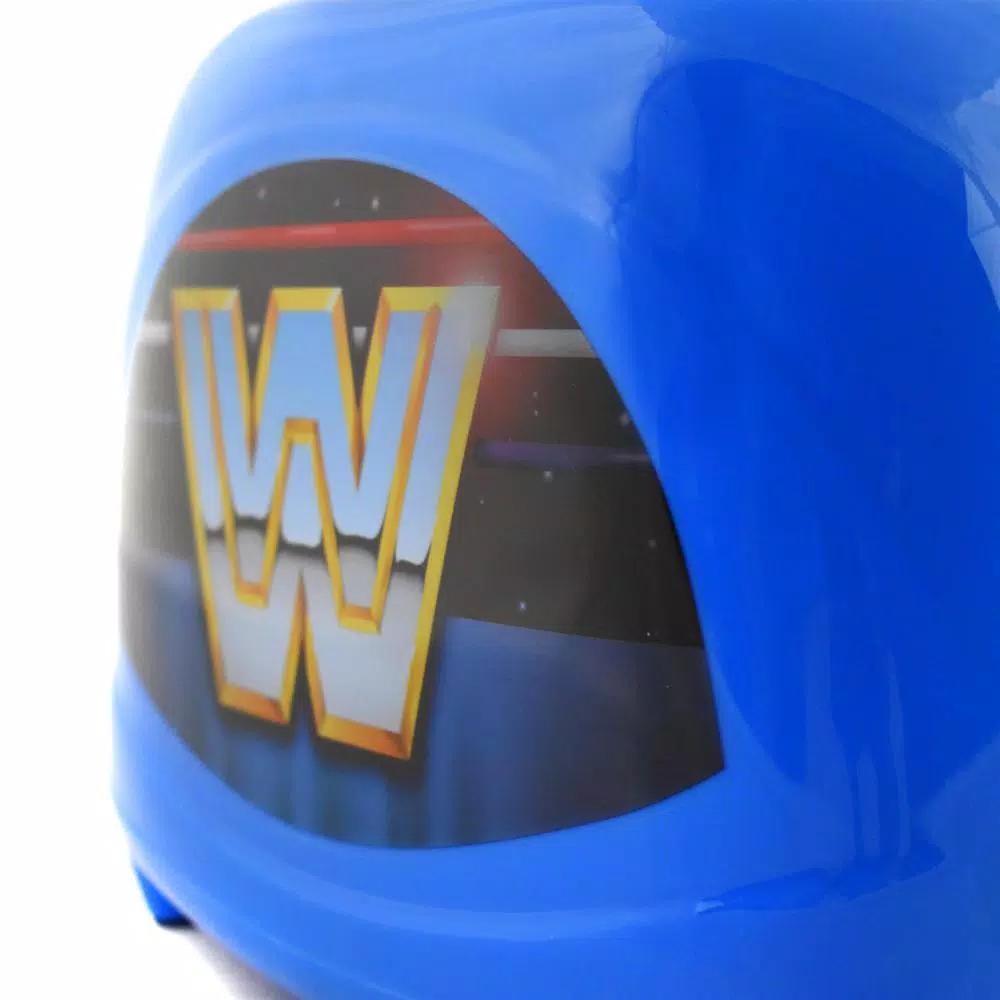 Uncanny Brands WWE Retro Blue Two-Slice Toaster, 600W