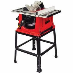 General International 10 in. Table Saw with Heavy Duty Steel Stand, 13 Amp High-Torque Motor thumbnail 1