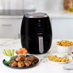 KALORIK 3 Qt. Black Digital Touchscreen Air Fryer thumbnail 6