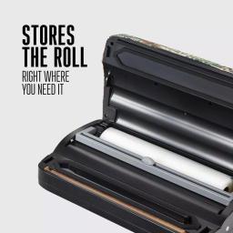 Weston Realtree by Weston Camouflage Food Vacuum Sealer with Roll Storage and Bag Cutter thumbnail 6