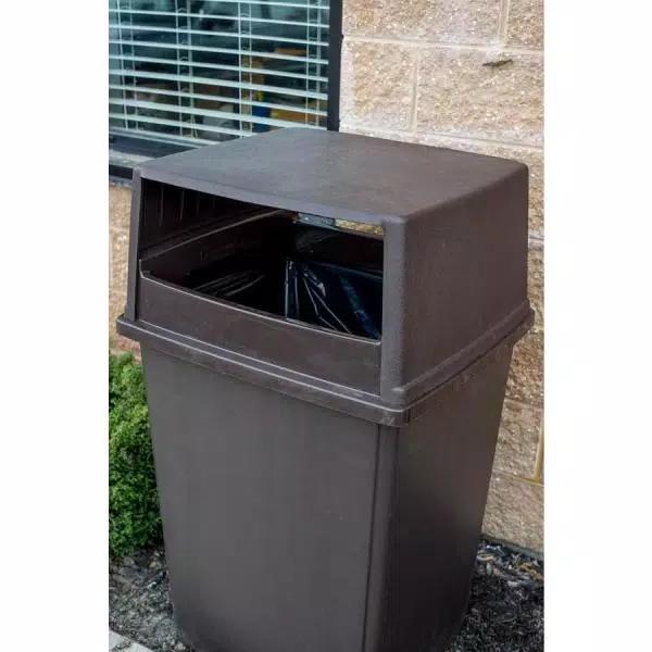 Plasticplace 56 Gallon Black Glutton Trash Bags, 1.5 Mil Thickness, 50 Count Case