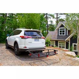 Detail K2 500 lb. Capacity 60 in. x 20 in. Steel Folding Hitch Cargo Carrier for 2 in. Receiver thumbnail 7