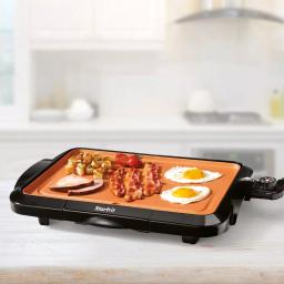 Starfrit Eco Copper Electric Griddle, 176 sq. in. Nonstick Cooking Surface, 1500W thumbnail 4