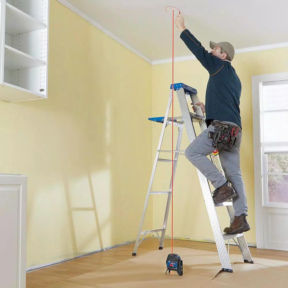 Bosch GCL 2-160 Self-Leveling Cross-Line Laser Level with Plumb Points