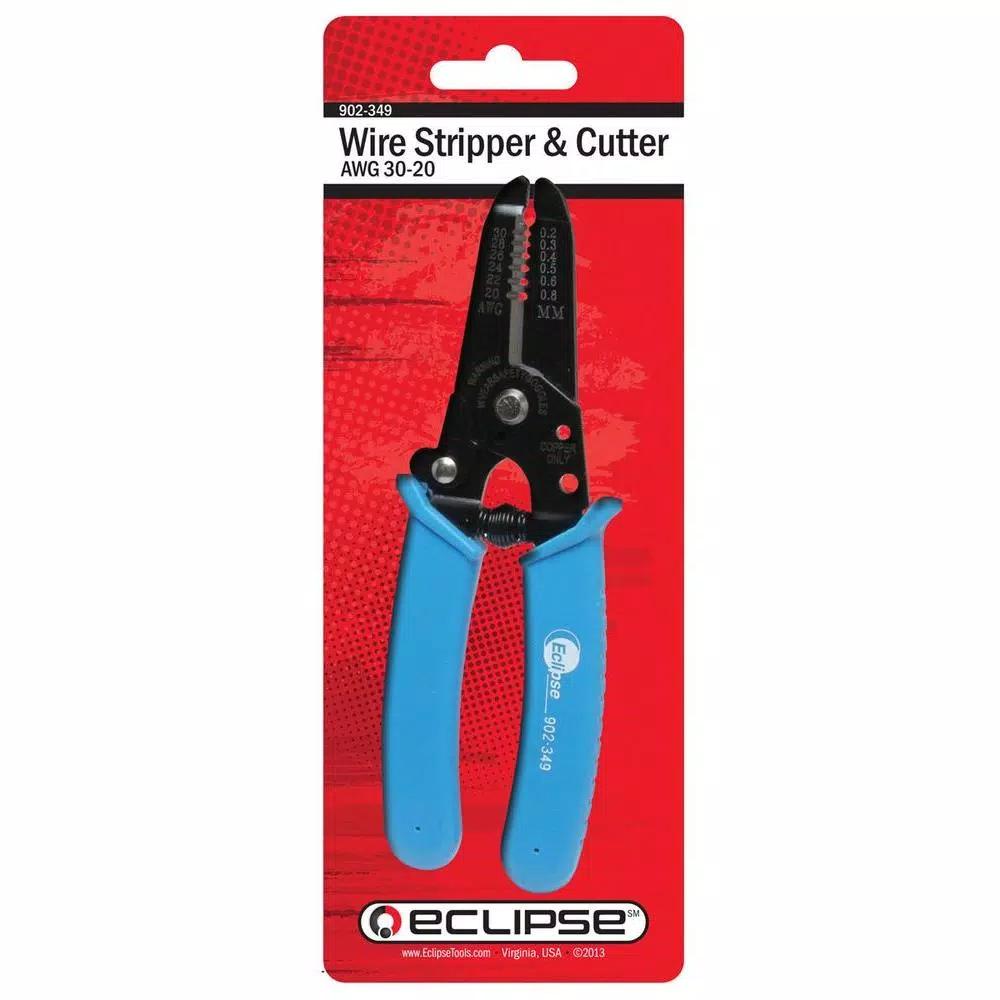 Eclipse Tools Precision Wire Stripper and Cutter, AWG 30-20, CNC Machined Electronics Tool