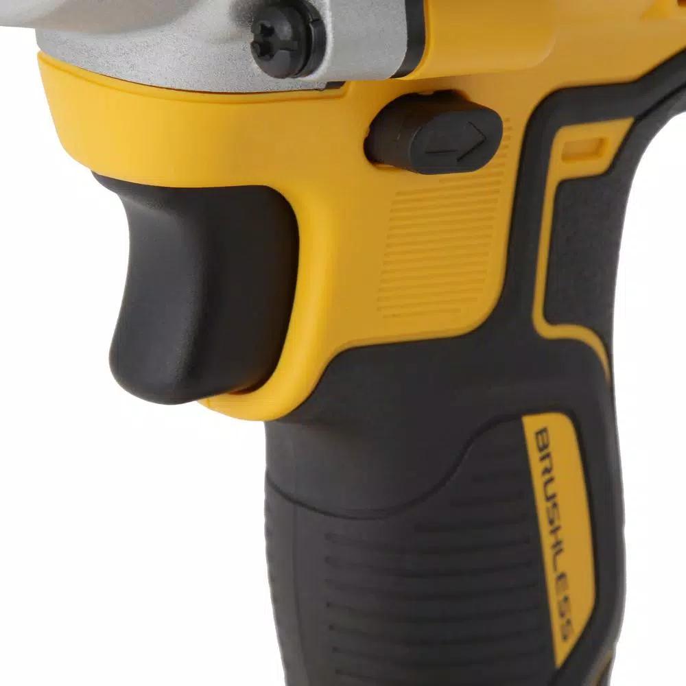 DEWALT 20V MAX XR 1/2 in. Mid-Range Brushless Cordless Impact Wrench Kit with (2) 5.0 Ah Batteries & Charger