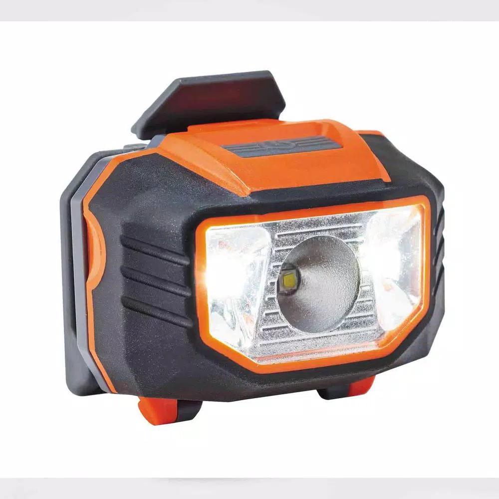 Ergodyne Skullerz 8981 Orange Universal Hard Hat LED Light Headlamp