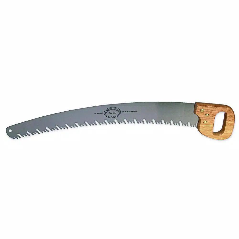 Nicholson Silver Flash 26 in. Pruning Saw with Silver Steel Blade