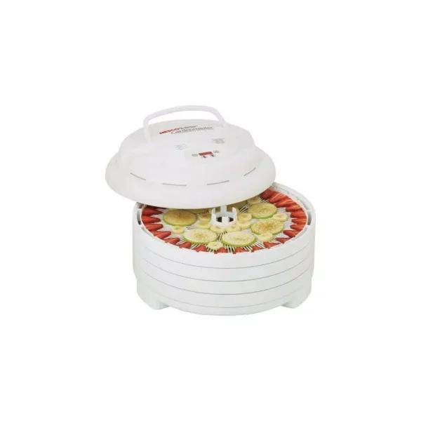Nesco FD-1040 Gardenmaster Digital Pro Food Dehydrator, 1000W, 4-Tray Expandable White