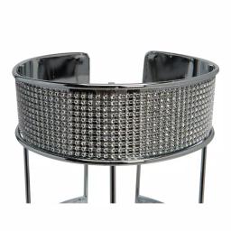 Bath Bliss Pave Diamond Design Toilet Paper Holder, Chrome Freestanding Stand thumbnail 4