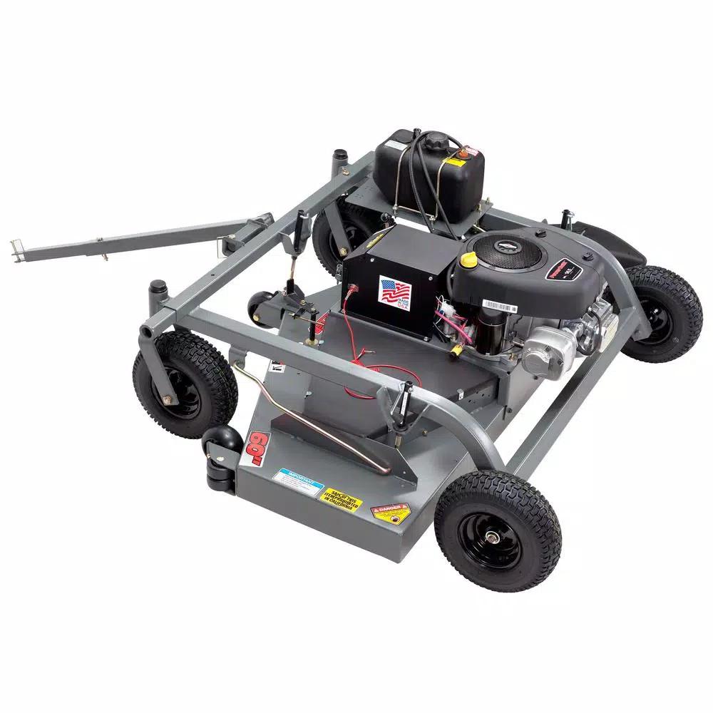 Swisher 60 in. 14.5 HP Briggs & Stratton Electric Start Pull-Behind Finish Cut Lawn Mower
