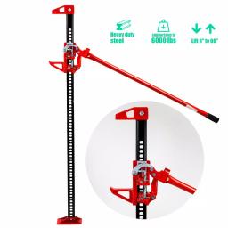 Stark 60 in. 3-Ton Farm Jack - Heavy-Duty Steel Mechanical Lifting Tool thumbnail 3