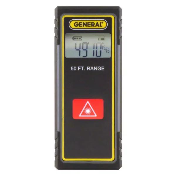 General Tools LDM1 50 ft. Compact Laser Measure, Digital Handheld Measuring Tool