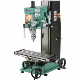 Grizzly Industrial 6 in. x 21 in. Benchtop Mill/Drill Press with Tilting Head and Digital Speed Display thumbnail 2