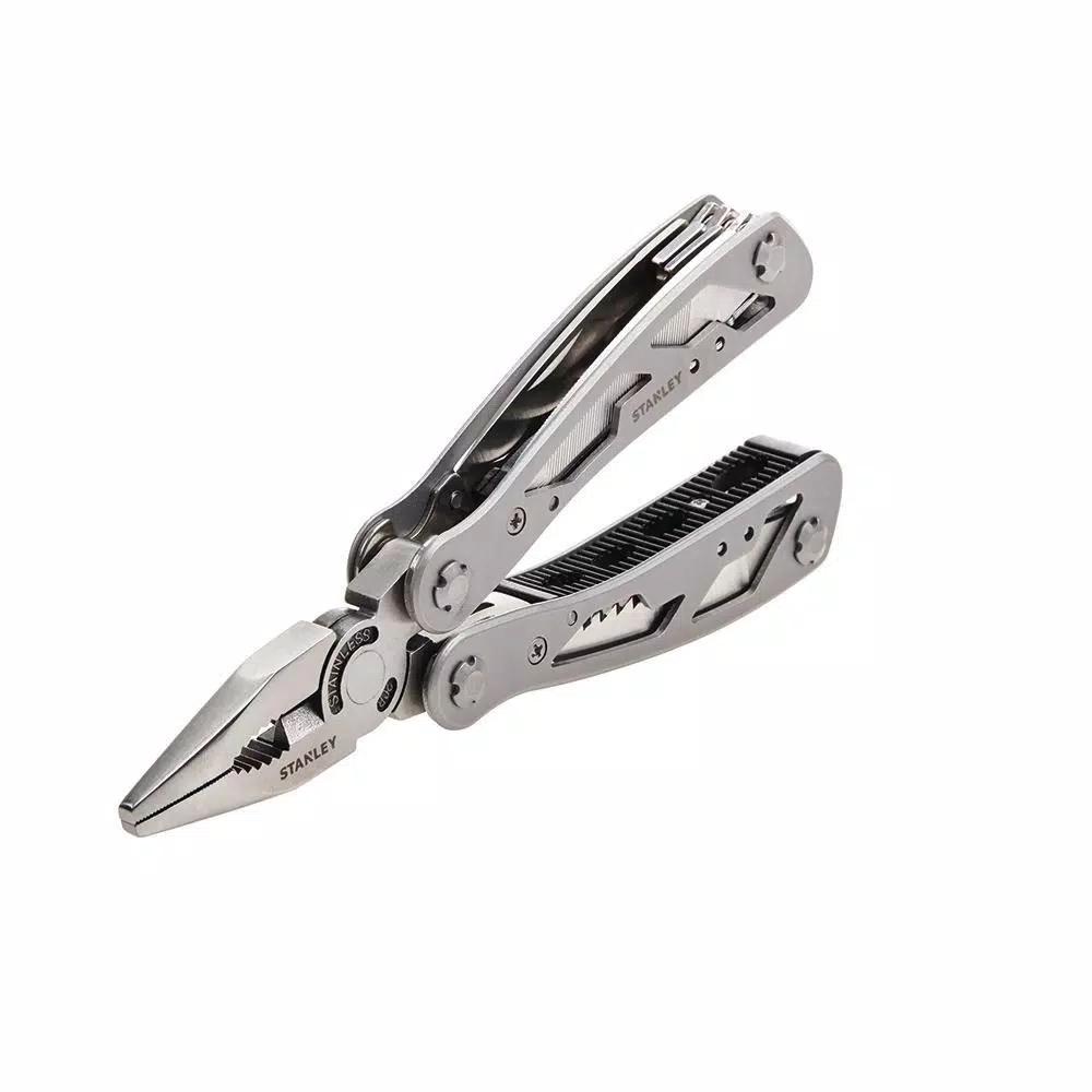 Stanley 12-in-1 Multi-Tool with Nylon Holster, Stainless Steel Hand Tool
