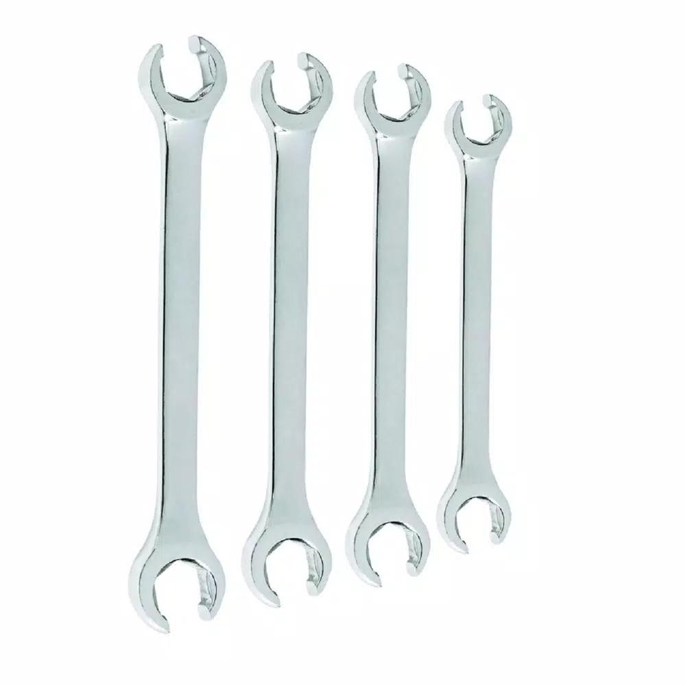 Proto 10 mm to 21 mm Flare Nut Wrench Set, 4-Piece Metric Hand Tool Set