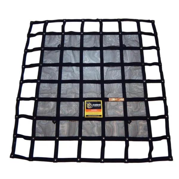 GLADIATOR Cargo Nets Gladiator Heavy-Duty Cargo Net, 4.75 ft. x 5.25 ft., Load Certified with 4 Straps and Storage Bag