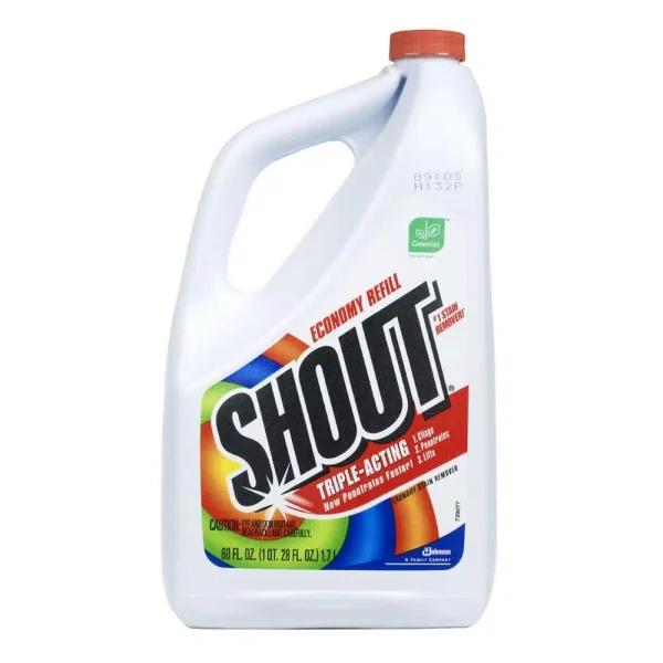 Shout Triple-Acting Laundry Stain Remover Refill, 60 oz. (6-Pack)