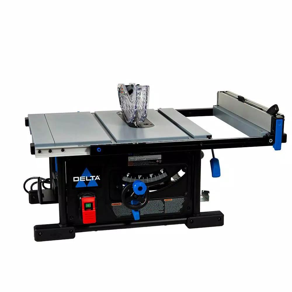 Delta 36-6013 10 in. Portable Contractor Table Saw, 15 Amp