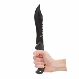 Sheffield REAPR TAC Bowie Knife with 7 in. 420 Stainless Steel Blade and TPR Handle thumbnail 5