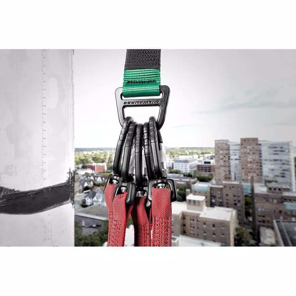 Milwaukee 50 lb. Anchor Strap Lanyard with Oversized D-Ring