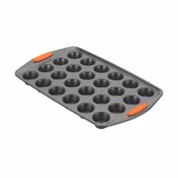 Rachael Ray Oven Lovin' 24-Cup Mini Muffin and Cupcake Pan, Nonstick Aluminum thumbnail 3
