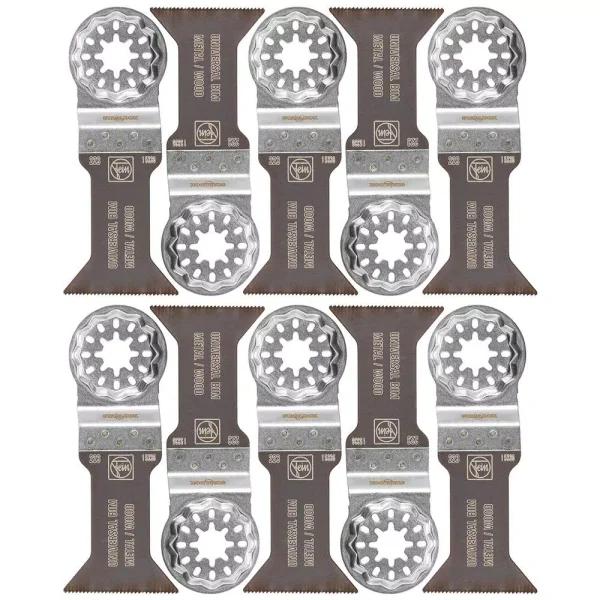 FEIN Starlock Universal E-Cut Hybrid Saw Blades, 1-3/4 in., 10-Pack