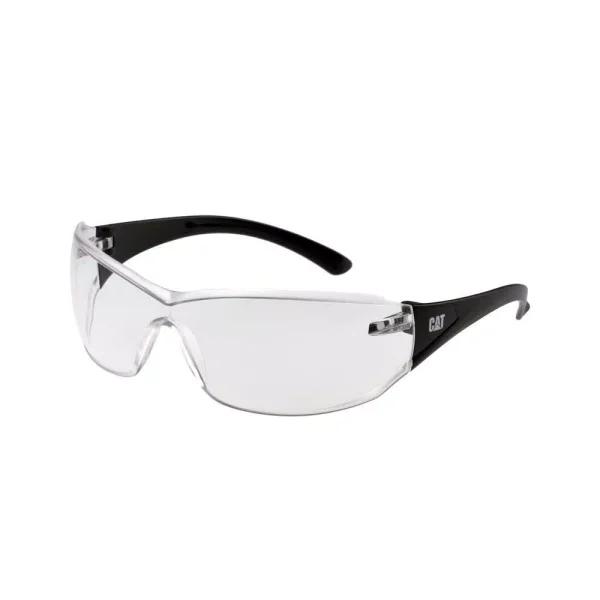 CAT Safety Glasses with Clear Lens and Protective Case