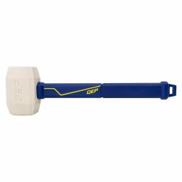 QEP Pro 16 oz. Rubber Floor Mallet with 11.5 in. Non-Slip Plastic Handle thumbnail 3