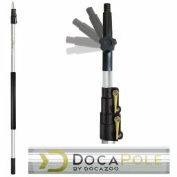 DocaPole Ultimate 3-Brush Kit with 12 ft. Extension Pole - Soft, Medium, and Hard Bristle Scrub Brushes thumbnail 6
